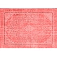 thumbnail image 1 of Ahgly Company Machine Washable Indoor Rectangle Abstract Red Modern Area Rugs, 8' x 12', 1 of 4