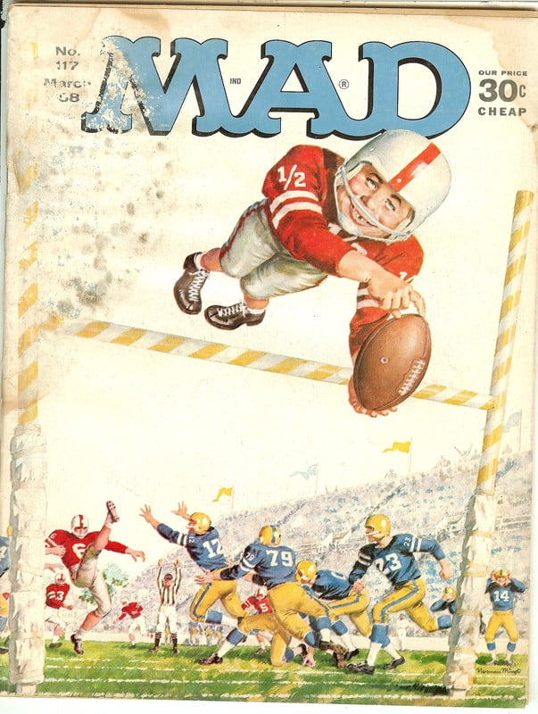 MAD Magazine #117 March 1968 (POOR Condition)