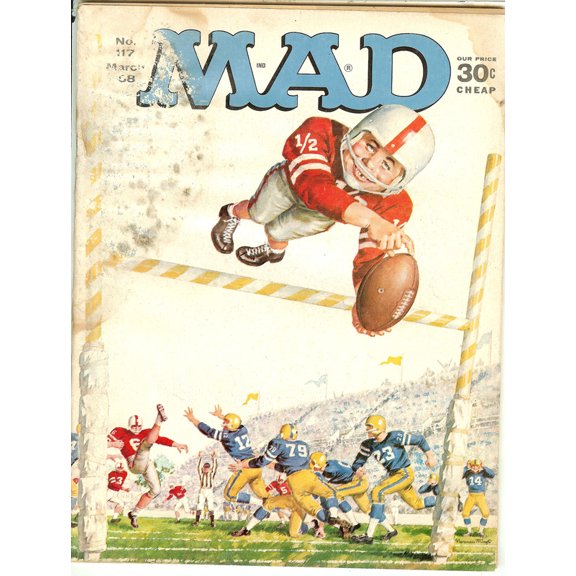 MAD Magazine #117 March 1968 (POOR Condition)