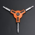 thumbnail image 4 of Bicicleta Bicicleta Ciclismo 3 Vías (Tipo Y) Llave Allen Hexagonal Herramienta Tamaño 4 5 6mm, 4 of 6