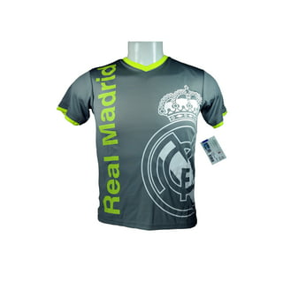 Sports Soccer Football Madrid Jersey Home Kit Jersey T-Shirt (Kid's, Boy's  & Men) (10-11Years) Multicolour : : Clothing & Accessories