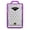 Purple, variant on ID Stronghold RFID Blocking Badge and ID Holders, Polycarbonate Red, 4" x 2-3/8" x 5/16"