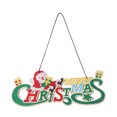 thumbnail image 1 of Kit de colgante de tablero de feliz Navidad con pintura de diamante, cadena de encanto de diamantes de imitación de mosaico FLhrweasw Nuevo, 1 of 6
