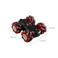 thumbnail image 2 of Gqtwoy Four-Wheel Double-Sided Stunt Car, Wireless Rechargeable Remote Control Car, 360° Rotating, Drift Toy, LED Lights, Multi-Function, Exciting Features for Entertainment, Ideal Gift, 2 of 6