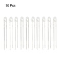 thumbnail image 2 of 10 Pack 3mm 850nm IR Emitter Diode LED Infrared Emitter Light Emitting Diodes Clear Round Head, 2 of 5