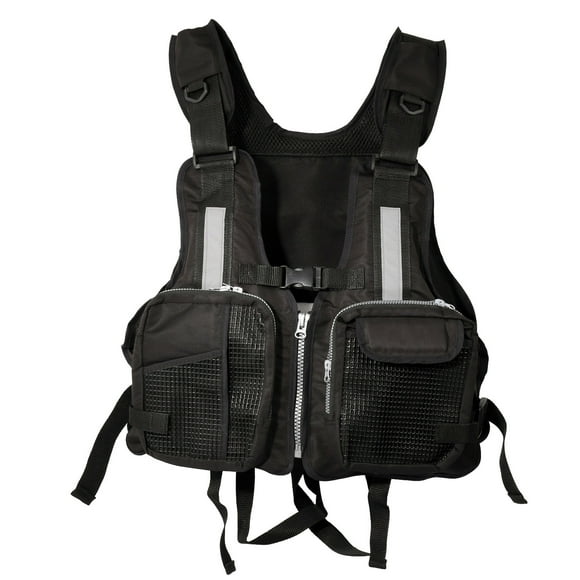 Dvkptbk Life Jackets for Adults Adult Buoyancy Vest Fishing Lures Multi-Pocket Non-Professional Life Jacket Pool Accessories