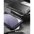 thumbnail image 3 of Poetic Revolution Case for Samsung Galaxy Tab A9 8.7 inch (2023), Built in-Screen Protector with Full-Body Kickstand Rugged Heavy Duty Case, Black, 3 of 5