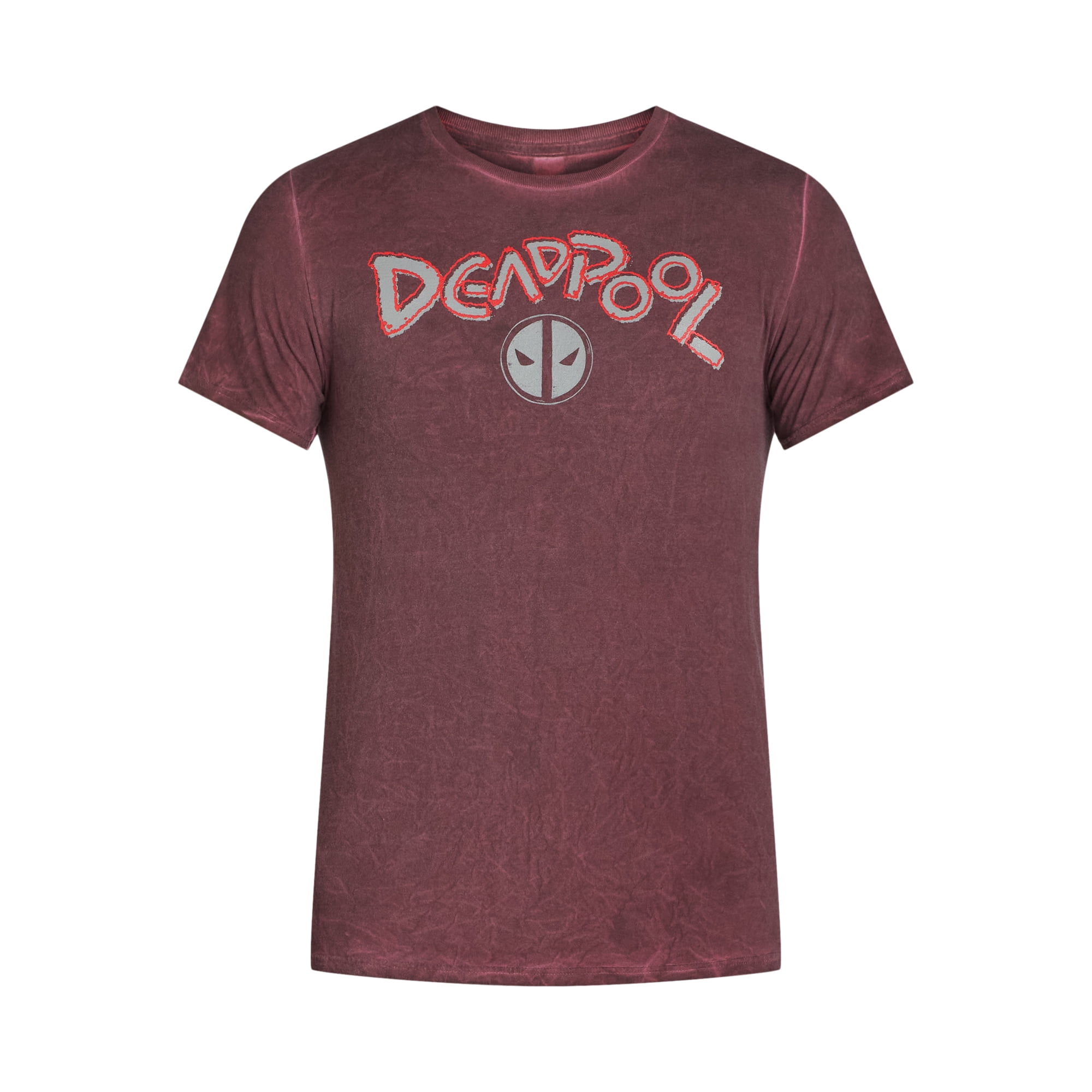 Deadpool & Wolverine Men’s & Big Men's Mineral Wash Graphic Tee, Sizes S-3XL