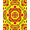 Yellow, Pattern 1, variant on ODIKA 2x3 Machine Washable Non-Slip Area Rug, Sunshine Burst with Radiant Golden Petals Design High Traffic Rug, Yellow, 466206