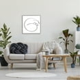 thumbnail image 2 of Stupell Minimal Cat Line Doodle Animals & Insects Painting Gray Framed Art Print Wall Art, 2 of 7