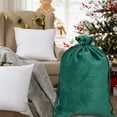 thumbnail image 5 of OEFNTAC Decorations Christmas Drawstring Bag Handheld Cloth Storage Large 27.56x19.69in Reusable Gift Tote Santa Sleigh Holiday Decor Christmas Decorations, 5 of 5