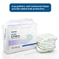 thumbnail image 5 of McKesson Ultra Incontinence Liners - Heavy Absorbency, Contoured, Unisex, Adult - One Size Fits Most, 27 1/5 in Long, 20 Count, 1 Pack, 5 of 12
