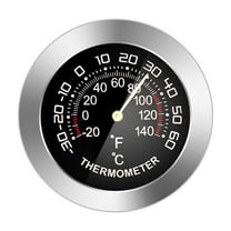 Friendly Car Thermometer Hygrometer with 7-Color Backlight-Water Gauge with Clock Compact Design for Precise Temperature & Humidity Monitoring,Perfect for Every Vehicle Interior