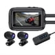 thumbnail image 3 of Dual 1080P Motocicleta DVR Impermeable Moto Cámara WiFi Sin GPS Cámara de Tablero Grabadora de Vídeo de Conducción Delantera Trasera Caja Negra, 3 of 5