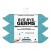 Upper Canada Soap Bye Bye Germs 3 x 25 Piece Anti-Bacterial Wipes Packs