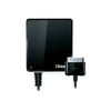 i.Sound Wall Charger - Power adapter - 1 A (Apple Dock) - black silver - for Apple iPhone/iPod (Apple Dock)