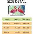 thumbnail image 3 of GZHJMY Soft Bath Door Mat Rug Watercolor Flamingo , Non Slip Washable Doormat Quickly Absorb Mats Low Pile Door Mats Inside Entryway Carpet Front Door Rug Carpet Runner, 3 of 7