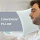 thumbnail image 5 of Almohada para acampar - Almohada inflable - Almohadas de viaje para mochileros y aviones, almohadas inflables con soporte lumbar, almohadas ultraligeras, comprimibles, cómodas y ergonómicas, 5 of 6