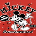 thumbnail image 3 of Disney - Mickey Mouse - Oh Boy Hashtag Current Mood - Youth Long Sleeve Graphic T-Shirt, 3 of 5
