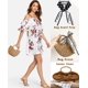 thumbnail image 5 of Bolso de hombro de paja, tejido Dailyacc, para verano, playa, mujer, 5 of 6