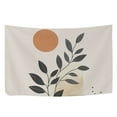 thumbnail image 6 of Yayeee Tapestry Wall Hanging for Bedroom 60" x 51" Living Room Home Wall Art Decor, Art Plant and Sun, 6 of 7