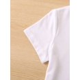 thumbnail image 4 of Casual Crew Neck Cartoon Cat Print Tee 100% Cotton Knit Top for Teens, Medium Stretch Short Sleeve Regular Fit Summer T-Shirt with Regular Length - No Belt or Chest Pad, 4 of 6