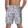 thumbnail image 4 of Balery Rose Flowers Mens Swim Trunks Swim Shorts for Men Quick Dry Inseam Beach Shorts with Compression Liner Pocket-Medium, 4 of 9
