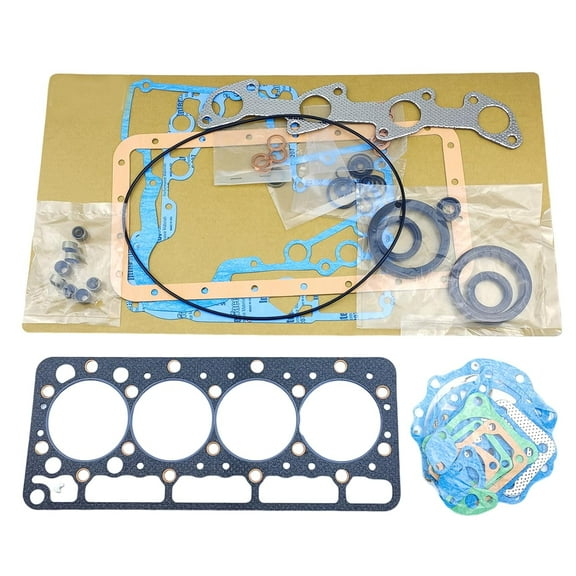 V1200 Full Head Gasket Set Kit 15741-03312 1574103312 for Kubota V1200 Engine RX245 RX275 RX2750 Loader B2150 B9200 Tractor Piston Diameter 75mm