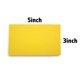 thumbnail image 2 of Index Cards PPAPPAPPIYO, juego de 50 unidades, 3 x 5 pulgadas, 180 g/m², color amarillo, 2 of 6