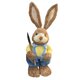 thumbnail image 4 of Conejito de Pascua de paja de 35 cm, figura de pie, accesorio de fotografía hecho a mano, encantador Estilo B, 4 of 9
