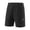 hgg0389-Black, variant on Men Swim Trunks Gym Ice-Silk Shorts with Mesh Liner Zipper Pocket Quick Dry Breathable for Workout Runing Beach Pool