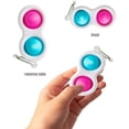 thumbnail image 4 of Jouet à Fossettes Simple, Jouet à Main Mini Fidget, Jouets de Soulagement Sensoriel pour Enfants et Adultes (2 Pcs), 4 of 8