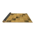 thumbnail image 2 of Ahgly Company Indoor Rectangle Checkered Brown Modern Area Rugs, 5' x 7', 2 of 4