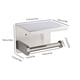 thumbnail image 2 of Inicio Baño Montaje en pared Soporte para papel higiénico Toalla de papel Soporte de acero inoxidable con soporte para teléfono, plateado Jumpingount HA4512-01B, 2 of 6