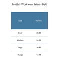 thumbnail image 4 of Smith's Workwear  Double Hole Work Belt with Roller Buckle (Men), 4 of 5