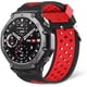 thumbnail image 1 of wonima11 Silicone Bands Compatible with Amazfit T-Rex 3 Pro 48mm&44mm/Amazfit T-Rex 3，Soft Silicone Breathable Strap Sport Band for Men Women-Red, 1 of 1