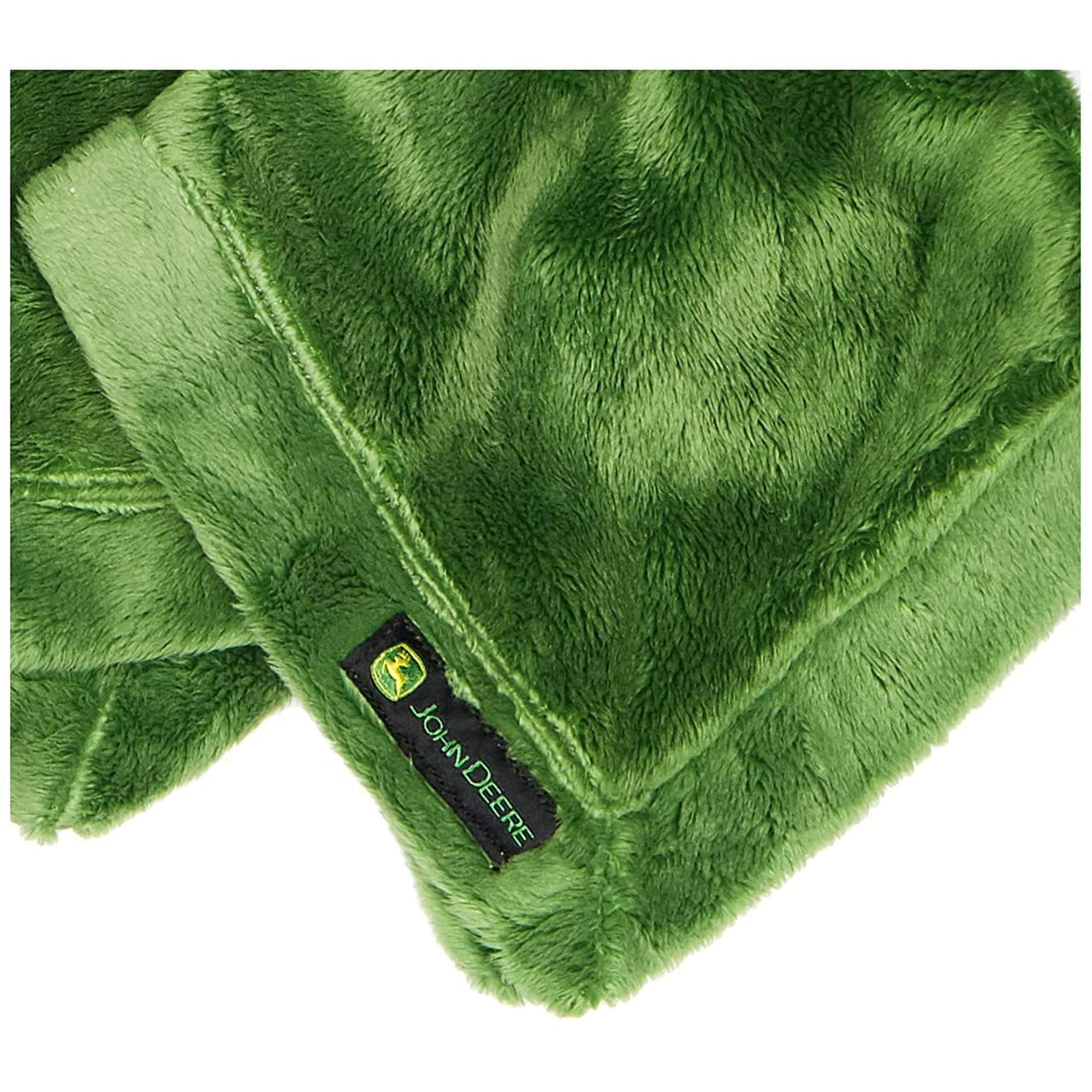 John Deere Baby Cuddle Snuggle Security Blanket Boy Girl Farm Animal Cow Pig Chick GREEN Walmart