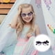 thumbnail image 4 of KAKOWELY 1 par de gafas de sol para niños, accesorios decorativos para gafas, gafas de sol con lazo, 4 of 4