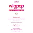 thumbnail image 6 of Outre Full Wigs Wigpop heat Resistant Fiber High Tex JACKSON (DR2/GDNAM), 6 of 6