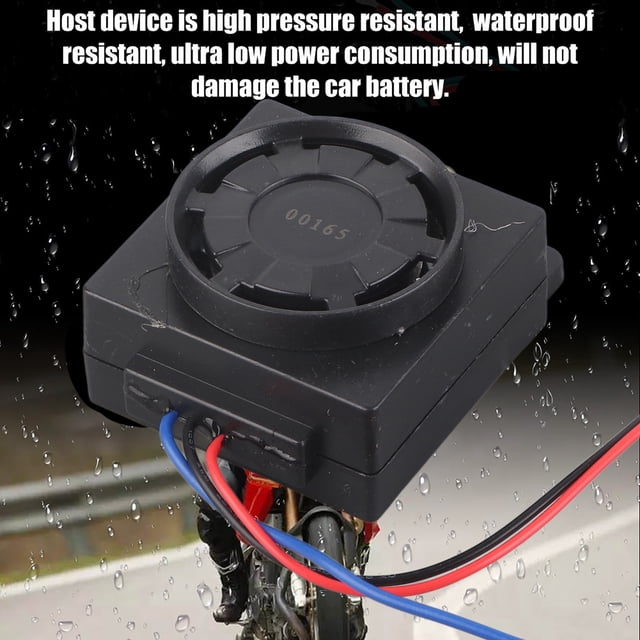 Sistema de alarma de seguridad de motocicleta con control remoto antirrobo ANGGREK Otros