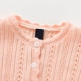 thumbnail image 6 of Gubotare Toddler Girl Cardigan Sweater Infant Baby Girl Boy Cardigan Long Sleeve Button Knit Sweater Knitwear Toddler Fall Winter Clothes 1T 2T (Pink,1-2 Years), 6 of 9