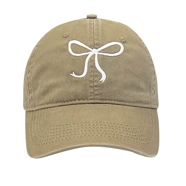 Gorra de béisbol para mujer, ajustable, clásica, baja, estampada, sin estructura, lisa, de poliéster.