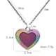 thumbnail image 2 of Collar Zulema con Colgante de corazón y anillo de cambio de color, 2 of 8