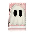thumbnail image 2 of Aursykel Halloween Ghost Hand Towel for Home Decor with Absorbent Polyester Fabric for Festive Kitchen or Bathroom Cute and Practical Holiday Gift 15.7x23.6in Pink, 2 of 6