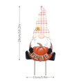 thumbnail image 2 of Yuarrent Estacas de jardín de Halloween, carteles de Metal encantadores para el suelo, adorno de gnomo para fiesta, patio, césped, balcón, decoraciones Kits de decoración para fiestas Tipo 1 Yuarrent HA043840-01, 2 of 6