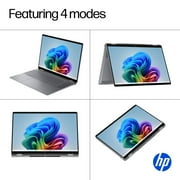 HP 2025 New Envy x360 2-in-1 Laptop, OmniBook X Flip 14 Touchscreen 2K IPS Display, AMD Ryzen AI 7 350, 24GB LPDDR5X RAM, 1TB Gen 4 SSD, Copilot AI, WiFi 6E, w/Microsoft Surface Pen, Win 11 Home