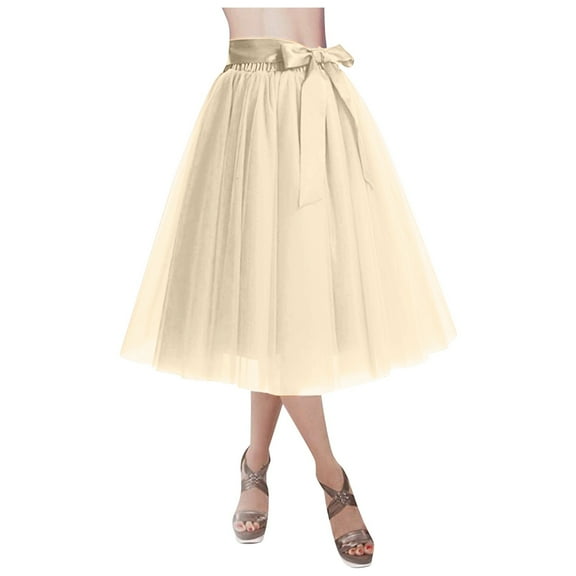 Women's Skirt Tutu Adult Lolita Short Petticoat Midi Skirt For Dressy Occasions Womens Casual A Line Mini Skirt Cow Skirt Women Bohemian Skirts for Women Insulated Skirt Table Skirt 12 Drop Bed Skirt