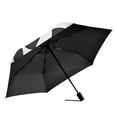 thumbnail image 2 of FORMRS Travel Umbrella Folding Auto Open Close Windproof Rain UV Protection, Cow Spots, 2 of 8