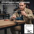 thumbnail image 4 of Fishing Line Spooler, Portable Spooling Station with Anti-Twist Design for Spinning and Baitcasting Reels, Adjustable Line Winder for Multiple Spool Sizes, Compact Fishing Gear and Tackle Accessories, 4 of 7
