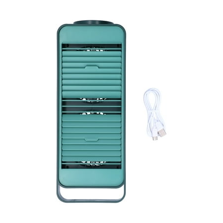 

Oscillating Fan Circulation Fan Strong Air Supply Desk Fan Three Gears For Home For Office For Dormitory Green